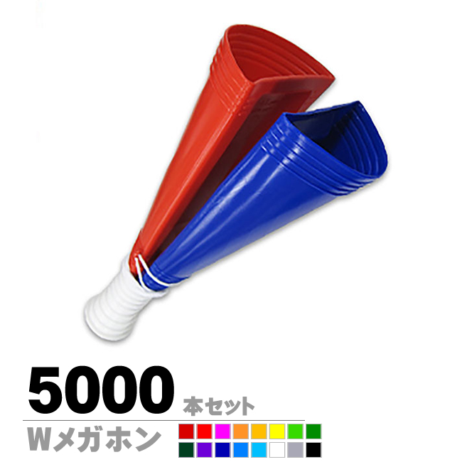 Wメガホン