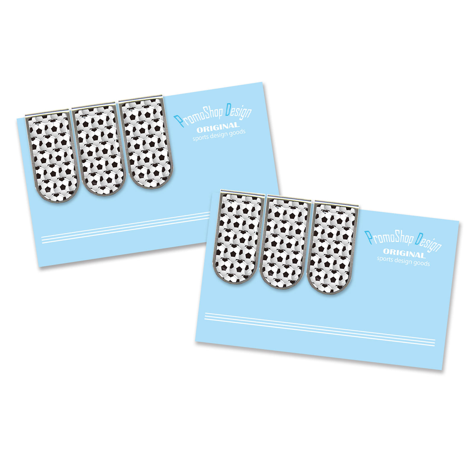 アートクリップサッカーボール(小)同柄3個×2セット